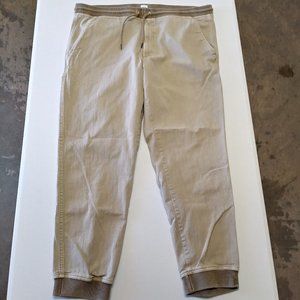 Gap Flex Denim Jogger Pants - Tan Jogger Pants Size XL